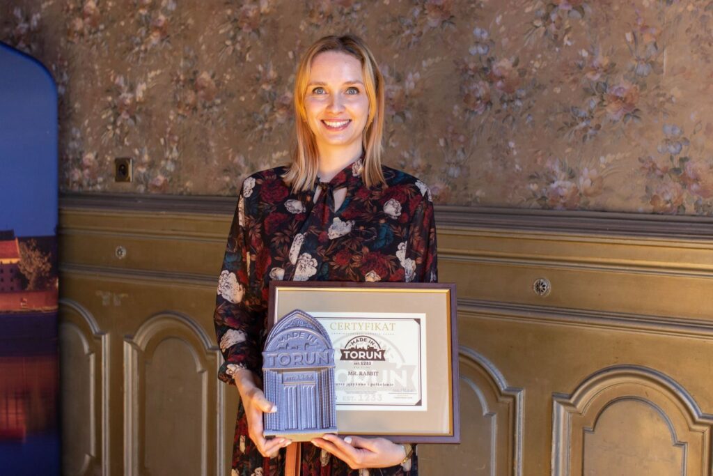 Odbiór certyfikatu MADE IN TORUŃ